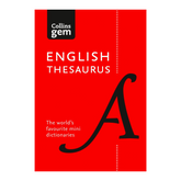 Collins Gem English Thesaurus - The English Bookshop Kuwait